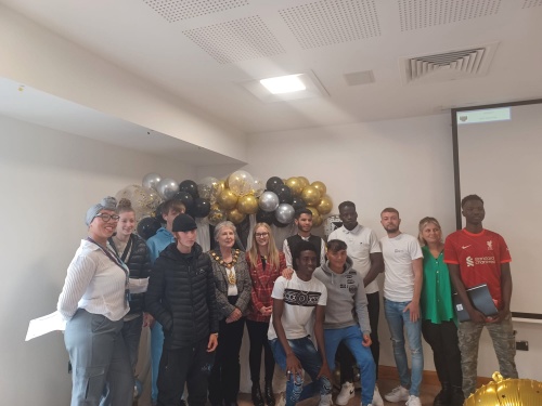 Manchester and Trafford House Project Graduation